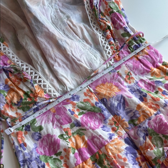 Hello Molly Pink Multi Floral Ruffle Dress - Picture 12 of 12